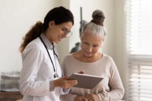 Personalized healthcare consultation with a patient